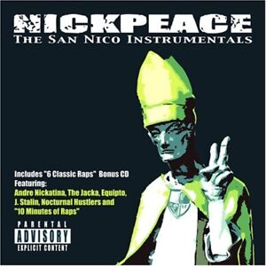 Nickpeace - The San Nico Instrumentals [New CD] Explicit