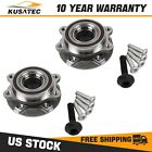 Pair(2) Front Wheel Hub Bearing Assembly For Audi A4 A5 Quattro A6 A7 Allroad Q5