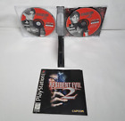 Resident Evil 2 Discs And Manual ONLY Sony PlayStation PS1