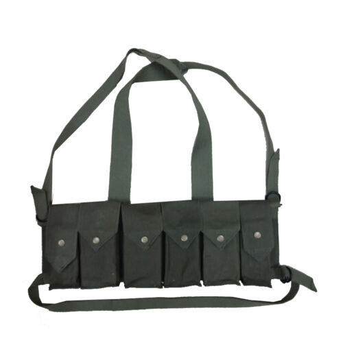 Rhodesian Fereday & Sons Chest Rig with Grenade Pocket OD Green - Repro o086