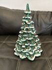 Vintage 1980s Ceramic Christmas 20” W Snow Touched Branches Pin Lights No Base