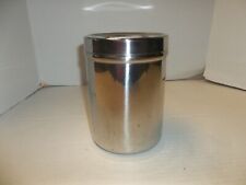 Vintage 1970's Vollrath 8802 Medical Stainless Steel Storage Canister