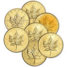 Canada Gold Maple Leaf 1 oz $50 - Random Year - Impaired