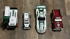 Lot 4x Hess Collectable Vehicles Fire Truck Car More 2011 2016 2020