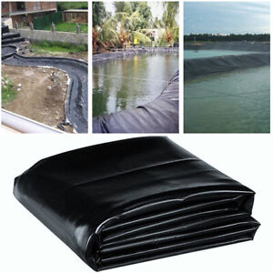 33*26FT Durable Flexible Fish Pond Liner Pools Underlaymen Membrane Garden PVC
