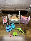 Vtg Barbie Baby Lot With Accessories
