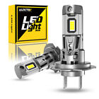 H7 LED Headlight Bulb Kit High Beam 6500K 50000LM White Bulbs Bright Lamp CANBUS (For: 2017 Ford Fusion)