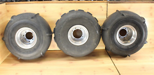 1982 Honda ATC250R ATC 250 R Aluminum Front and Rear Wheel Rim Tire Set Paddles