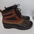 G.H. Bass & Co. Men’s Storm Q491 Size 11 Brown Leather Duck Boot  Thinsulate