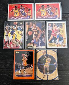 90's Lakers Baskball Cards ( Lot Of 7 ) Magic Johnson, Inserts