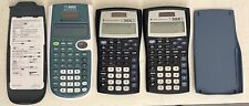3 pc Texas Instruments TI-30X IIS, TI-30XS MultiView Graphing Calculator Lot