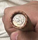 Wheat Penny Roll With Rare 1867 Indian Head/1916 Mercury Dime Ends!!!
