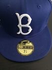 Brooklyn Dodgers Hat Cap Jackie Robinson 100 Years Trucker Mesh Fitted New Era