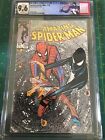 Amazing Spider-Man #258 CGC 9.6 - Black Costume revealed as Symbiote White Pages