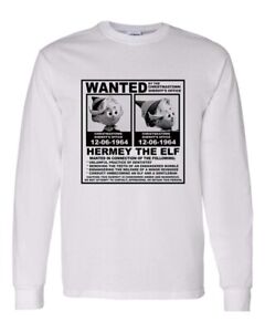 Hermey The Elf Long Sleeve T-Shirt Rudolph The Red Nosed funny graphic tee