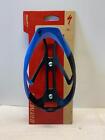 new Specialized RIB CAGE II bicycle WATER BOTTLE CAGE black/blue