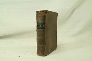 Antique old small  little Leather Hymn book United Brethren In Christ hymnal