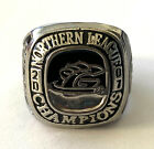Northern League Champions 2007 USS Rail Cats Class Ring Silver Tone Size 6.75