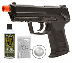 Umarex HK 45CT GBB VFC BB AirSoft Pistol Black with Green Gas Can and BBs Bundle