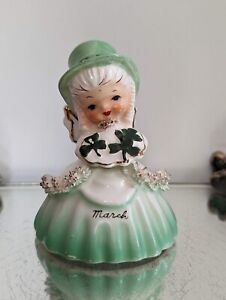 Vintage Napco March Angel Bell-St Patrick's Day #A/307C 1956