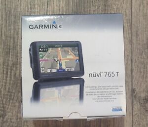 Garmin nuvi 765T Automotive GPS in Original box. Pre-owned. Tested.