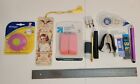 Lot of Misc Office Supplies: Erasers Pen Ruler Bookmark Sharpener Whiteout
