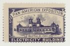 1901 Pan American Exposition BC47 BLUE M NH Electricity Cincerella Stamp Am Expo