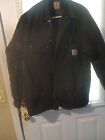 Vintage Carhartt Jacket Xl Black Blanket Lined Good Condition Vtg 90s
