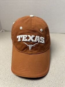 Texas Longhorns Burnt Orange/White Embroidery StrapBack Hat The Game