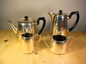 Elkington Silver Plate Teapot Set 38782