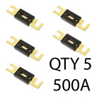 QTY 5 500 Amp ANL Inline Fuse by Voodoo Car Audio For Fuse holder