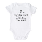 My Aunt Isn't A Regular Aunt Baby Onesie® Cute Auntie Bodysuit for Baby