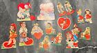Lot Of 15 Vintage Valentines Cards. Not Written On