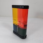 Display Falls Fountain Hour Glass Stress Relief Display Colorful Lava Like Nice