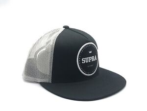 NWT Supra Snapback  HAT  TRI-BLOCK  Trucker  Adjustable Hat C3035-066
