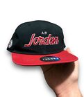 Air Jordan Pro Script Jumpman Hat Snapback Black And Red