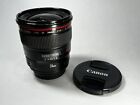 Canon EF 24mm f1.4 L II USM Lens with Hood and Caps