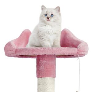 64.5inches Cat Tree Tower Condo for Big Cats Bed Furniture as Play & Rest Center
