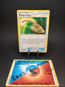 Escape Rope 114/147 Burning Shadows NM Regular Uncommon Pokemon Card