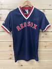 Vintage Majestic MLB Baseball Jersey Red Sox Signed Mo Vaughn Youth XL