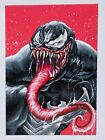 2022 UD Marvel Masterpieces Venom Sketch Card Ash Gonzales