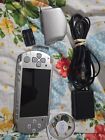 Sony PlayStation PSP-2001 Silver Console Works , 1GB SD Tested