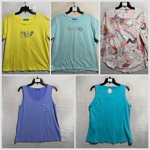 Fresh Produce Top You Pick Size Style Woman's M XL Short Long Sleeve Multicolor