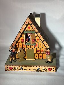 Reuge Hansel & Gretel Music Box Made In Switzerland Music Works Vintage