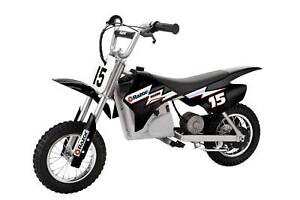 Razor MX400 24V Dirt Rocket Electric Motorcycle Bike | Black (Open Box)