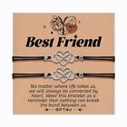 Friendship Bestie Friends Gifts for Women - Infinity Heart Best Friend