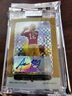 2005 TOPPS CHROME AARON RODGERS ROOKIE GOLD XFRACTOR AUTO #354/399