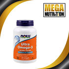 NOW Foods Ultra Omega 3 500 EPA/250 DHA 90 Softgels Fish Oils Cardio Support