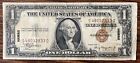 1935 A One Dollar Bill $1 Silver Certificate HAWAII Note Brown Seal #75238