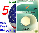 5 pcs CR2477 2477 LM2477 BR2477 Card 3V Lithium Battery